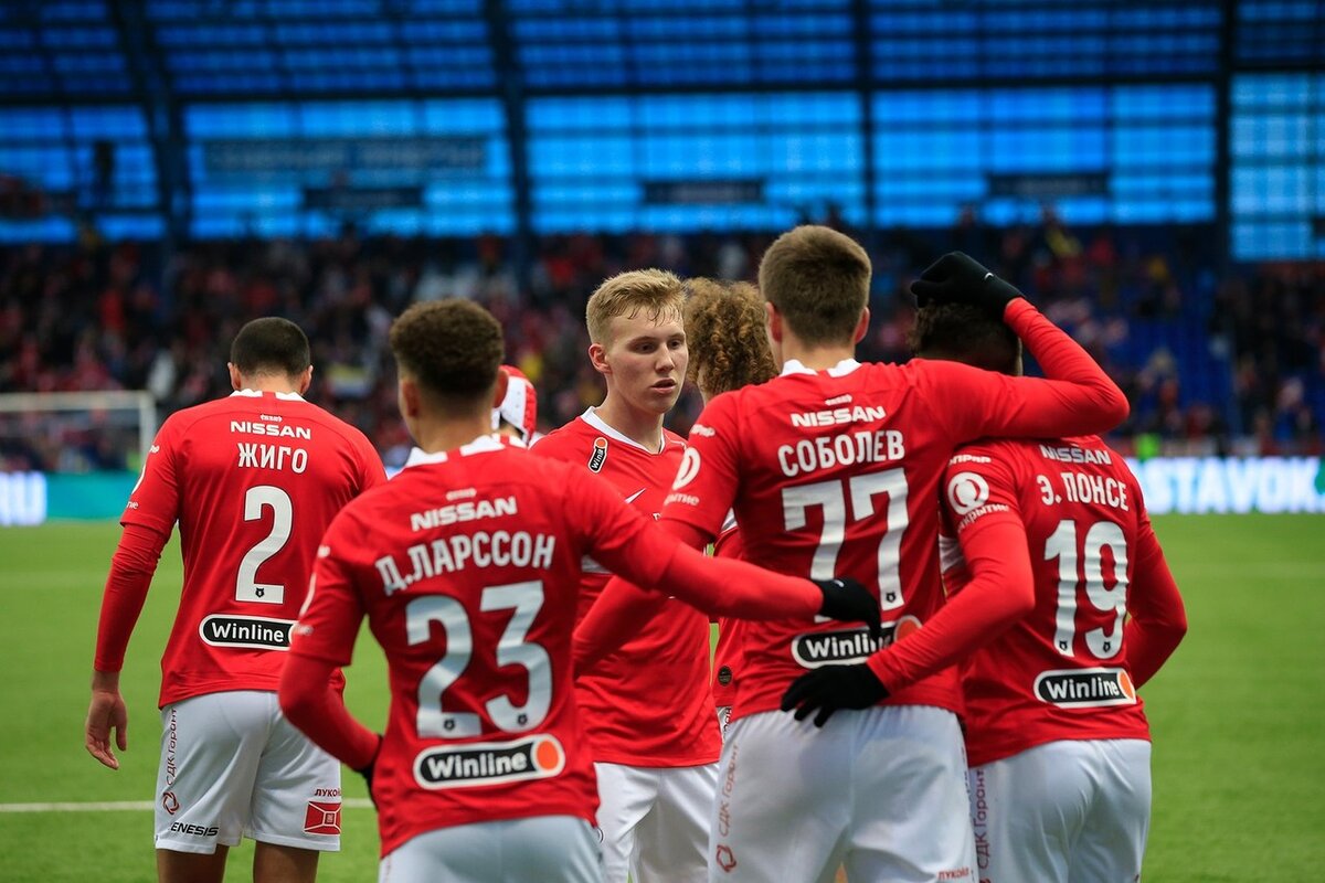 Футболисты "Спартака". Фото - ФК "Спартак".