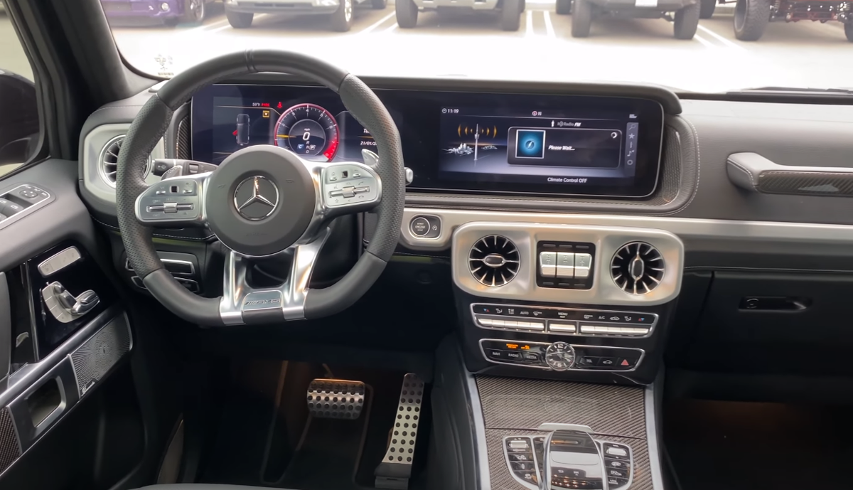 Салон Mercedes Benz G-класса