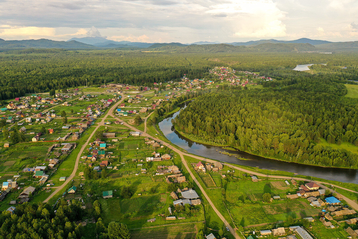 Деревня Сибирь Красноярский край