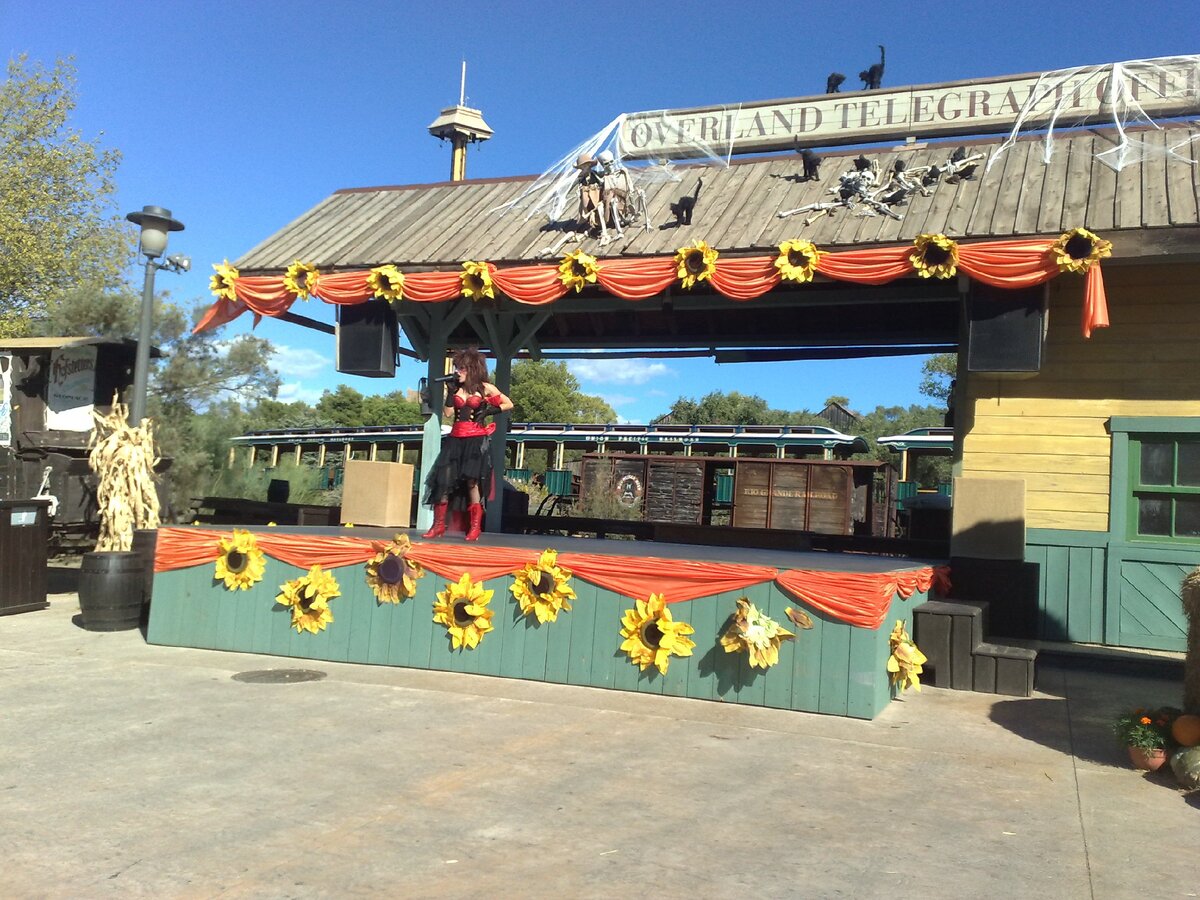 В парке Port Aventura под Барселоной