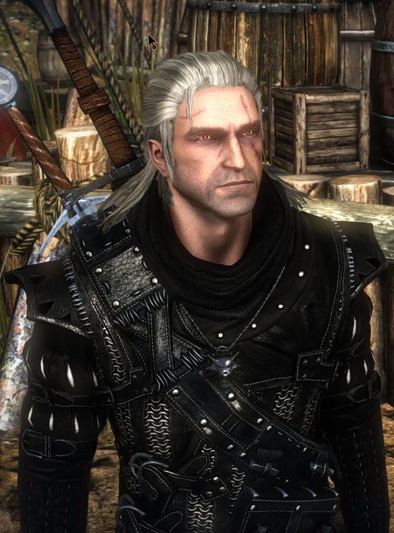 Геральт уже из второй части(2011).