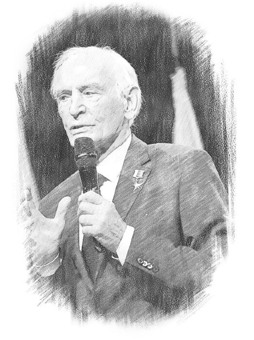 Рисунок по фото Сергея Лялякина 
