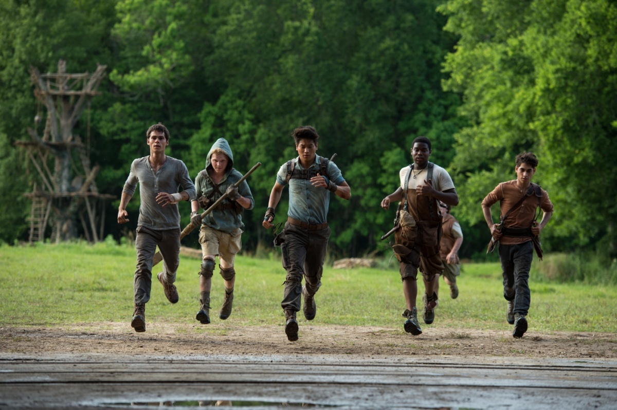 Кадр из фильма <<Бегущий в лабиринте 1,2,3>>