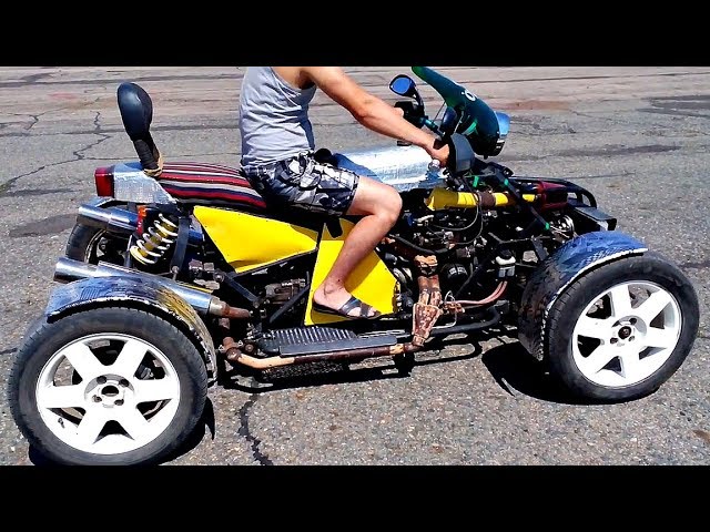 Квадроцикл своими руками из мотоцикла Урал | Mini jeep, Quad bike, Off road buggy