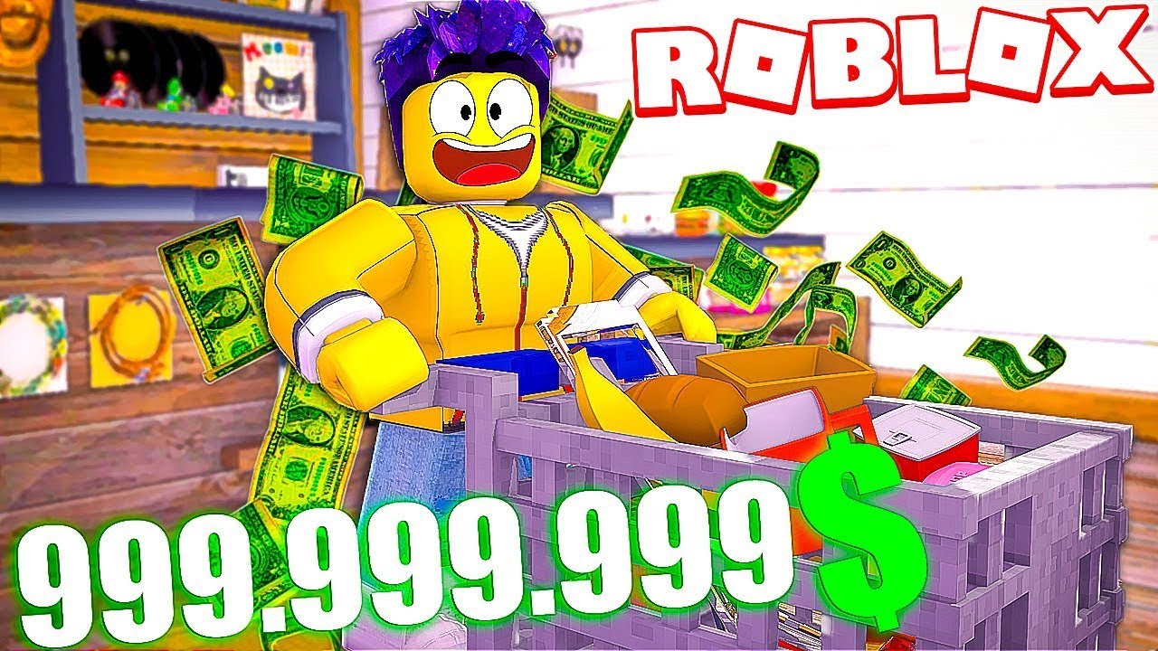 Потратил НА Дорогие Покупки 999,999,999 $$$ Самый Крутой Шопинг в Роблокс  (Roblox)