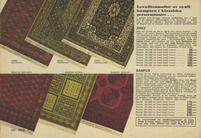 Каталог Икея 1969 год