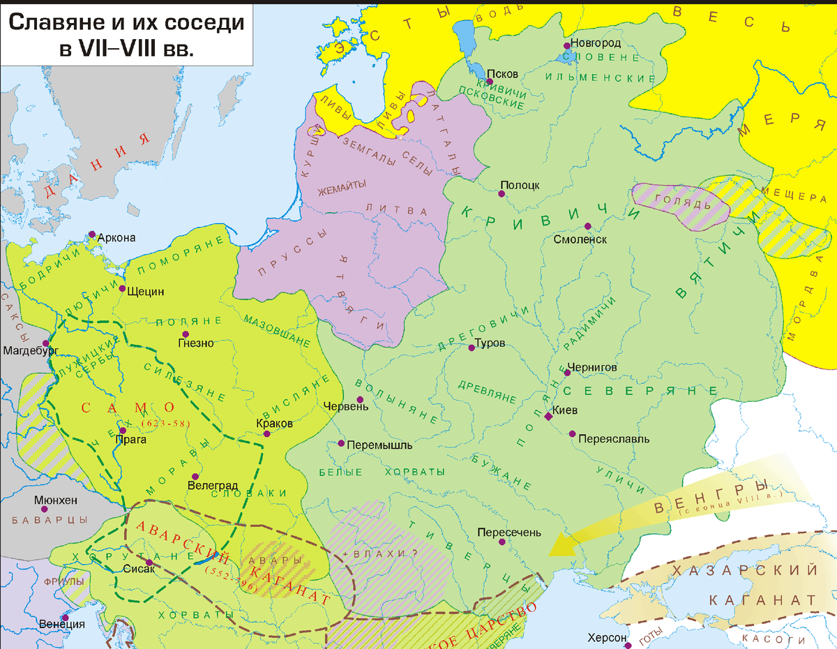 Карта расселения восточных славян в 8-9 веках. Карта расселения племен славян древней Руси. Карта расселения славянских племен 10 век. Расселение восточных славян в 6-9 веках карта.