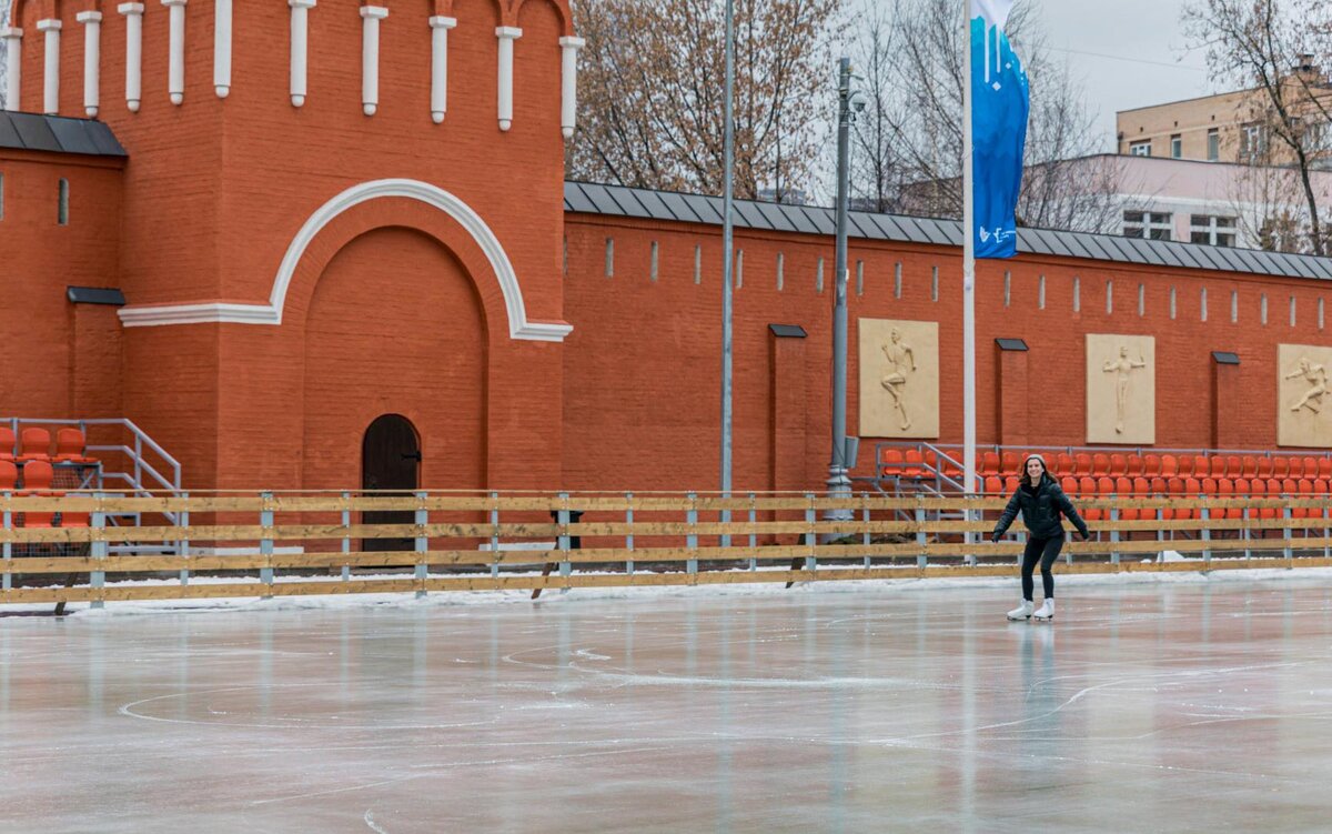 каток в таганском парке