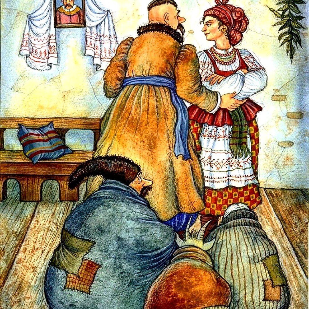 Иллюстрации Солоха Гоголь