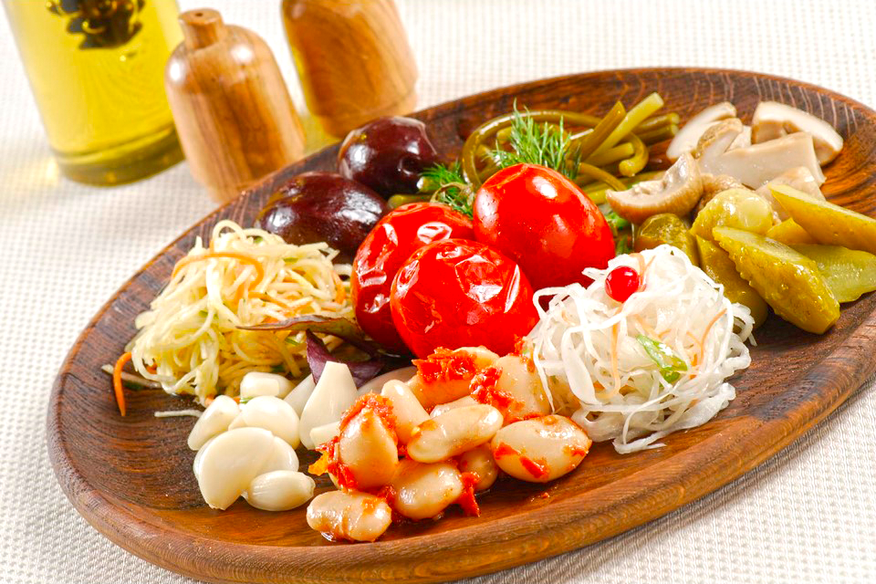 Рецепты маринованных овощей по кавказски