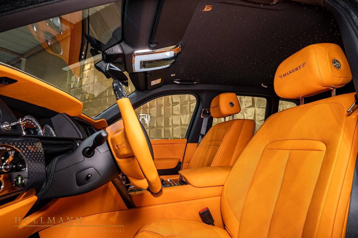 Изменения интерьера от Mansory