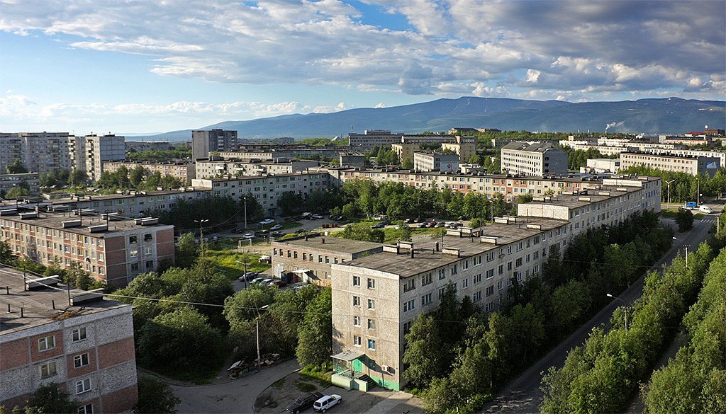    Апатиты похожи на все города второй половины 20-го века и не приспособлены для условий Крайнего Севера / ©Пресс-служба КНЦ РАН