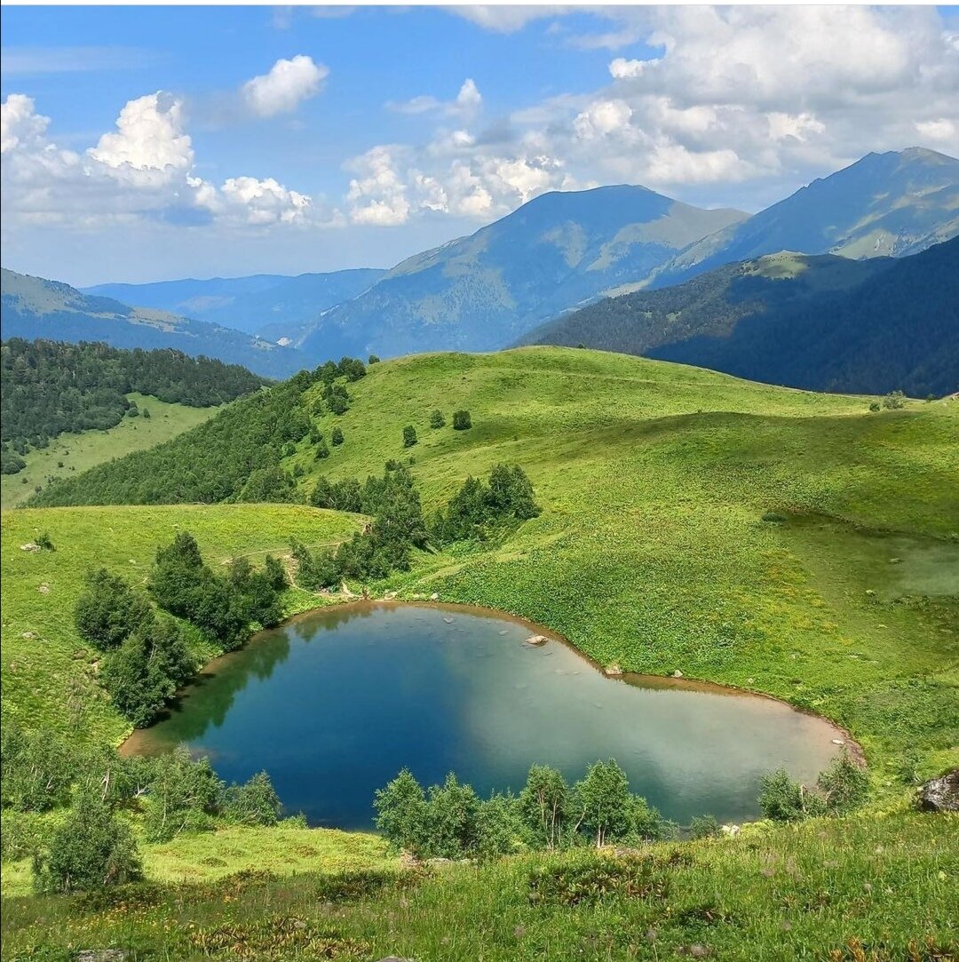 Озеро Любви. Архыз.