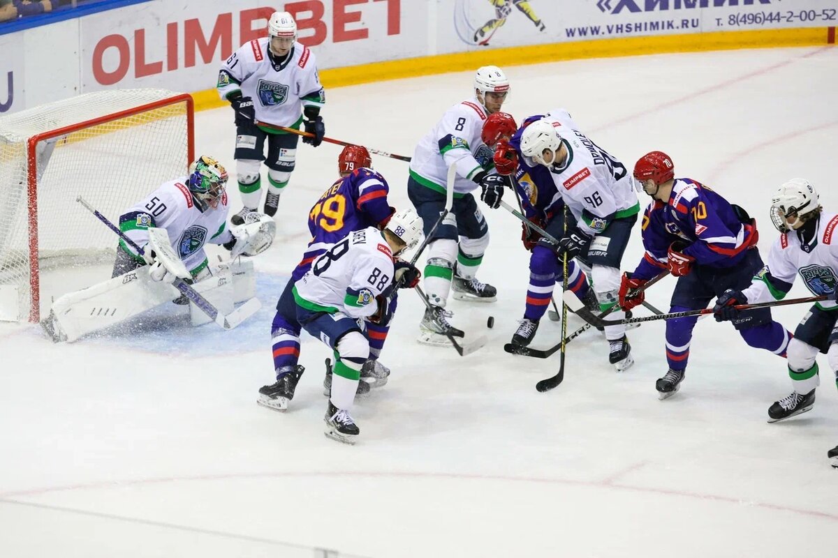    «Югра» по буллитам уступила «Химику» в матче открытия чемпионата ВХЛ