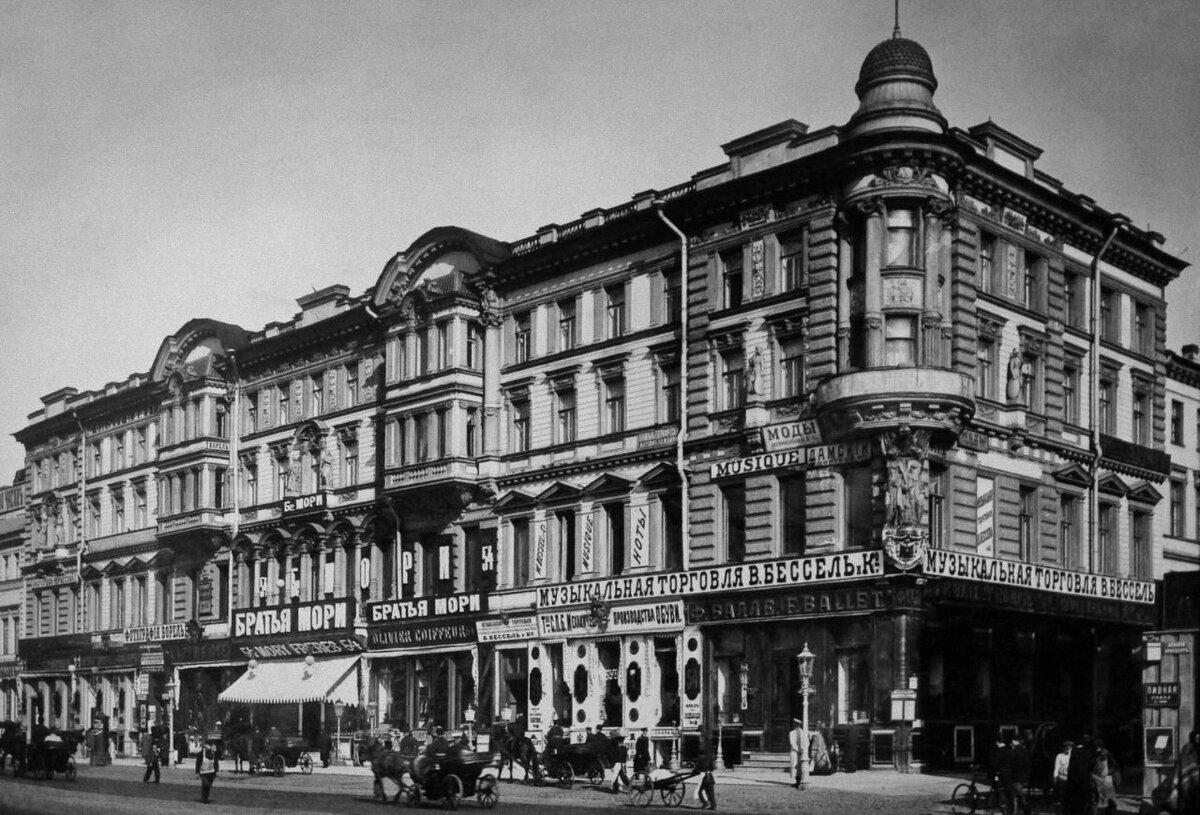 Невский пр., д. 54/3. Начало 1900-х годов. Источник pastvu.com