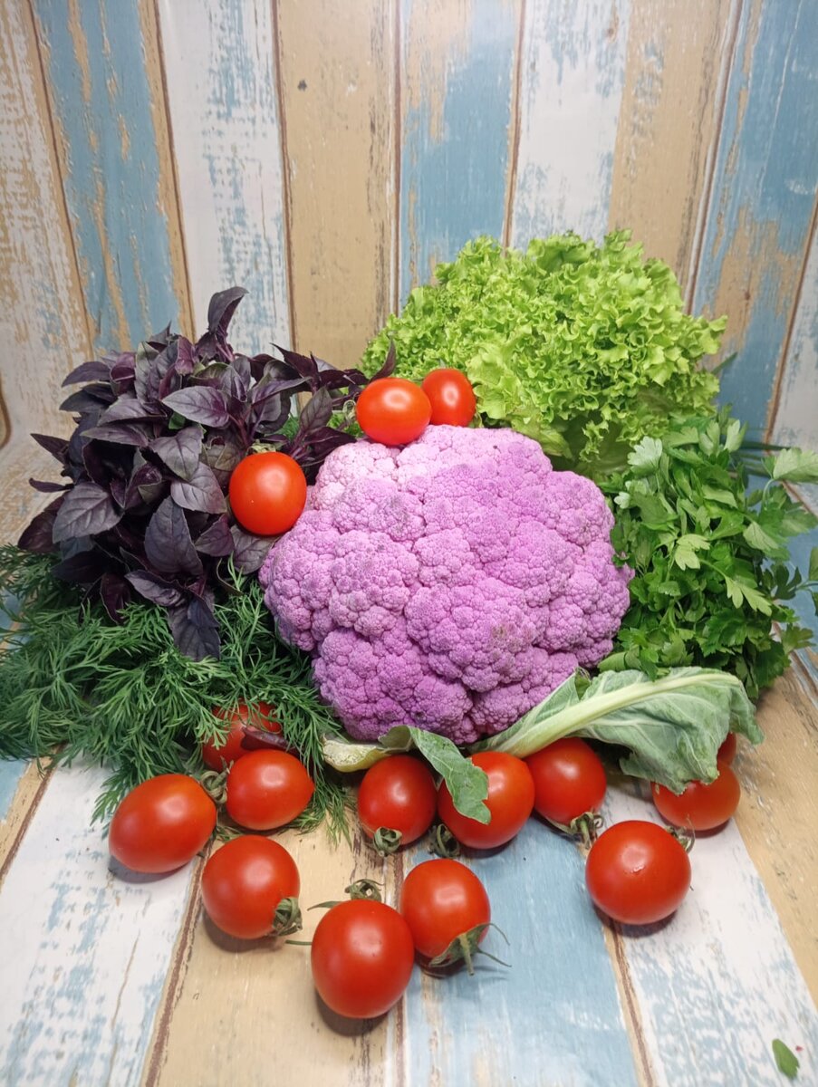 Свежие овощи