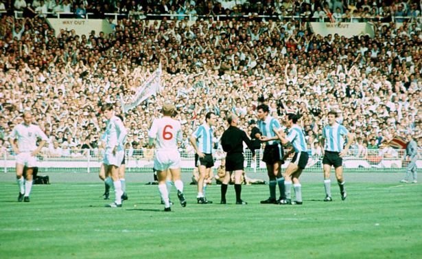 матч ЧМ 1966  сб. Англия - сб. Аргентина