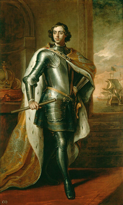 Годфри Неллер. Портрет Петра I. 1698 год. 