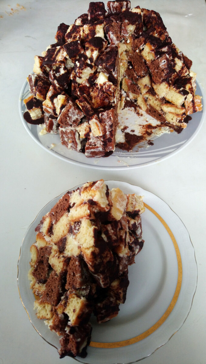 Хлопчик кучерявый - торт