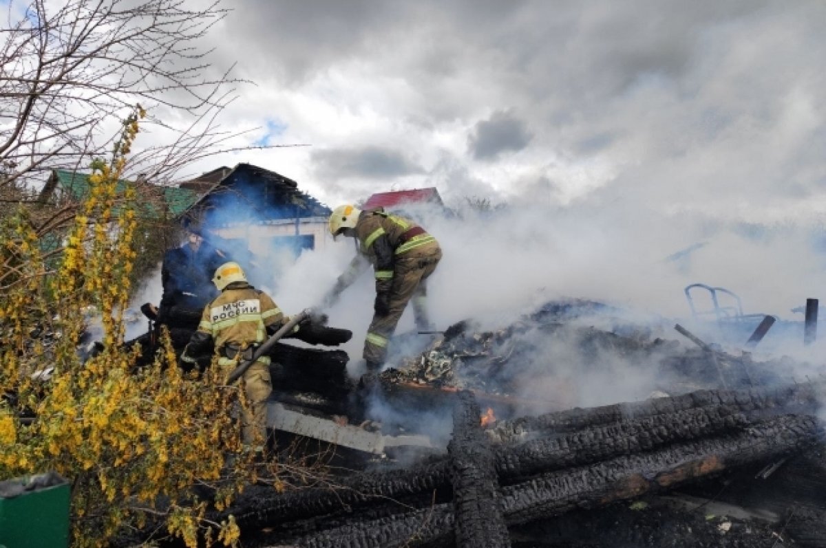    Под Волгоградом сгорел дом настоятеля православного поселения «Отрада»