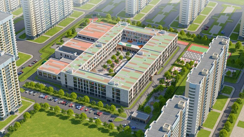    Проект школы в Лобне © Пресс-служба Губернатора и Правительства Московской области