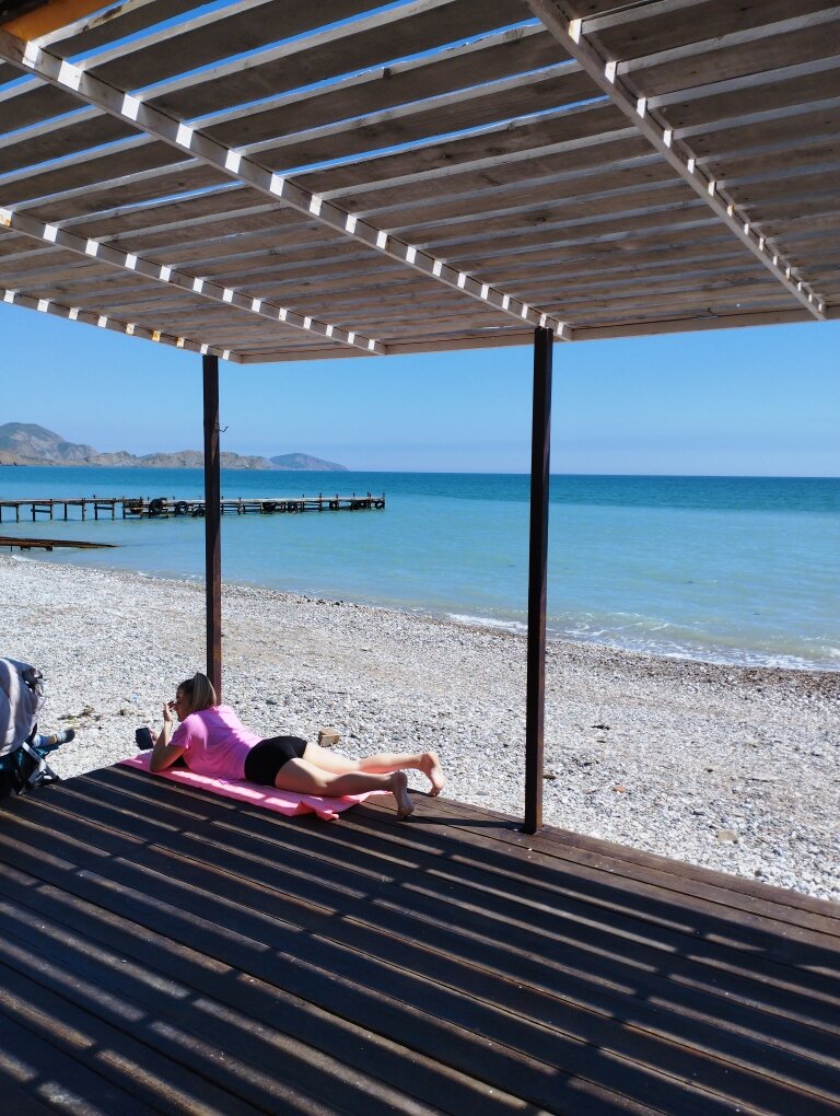 Сегодня в Коктебеле. Фото автора канала