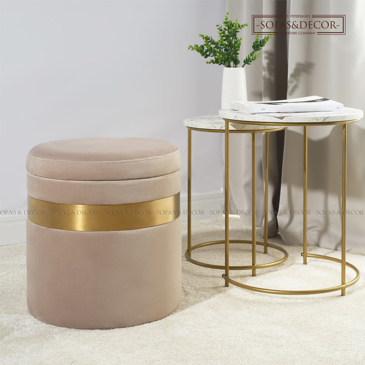 Пуф Sofas & Decor SD-489