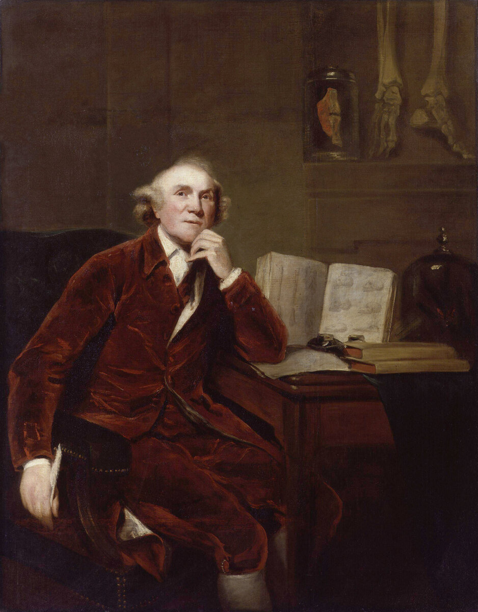 Джон Хантер, 1728-1793 гг.