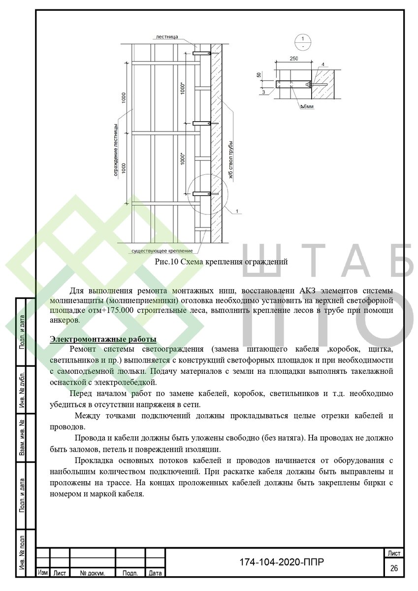 ППР на капитальный ремонт трубы и газоходов в г. Казань. Пример работы ...