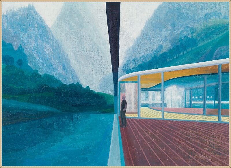 © Ханс Вандекеркхове (Hans Vandekerckhove). Мечты Фредерика. 40х55 см. 2018