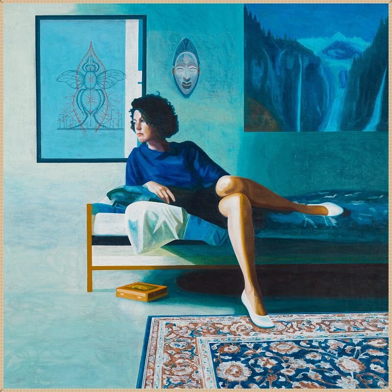 © Ханс Вандекеркхове (Hans Vandekerckhove). Кристина-6. (из цикла «Кристина»). 200х200 см. 2017