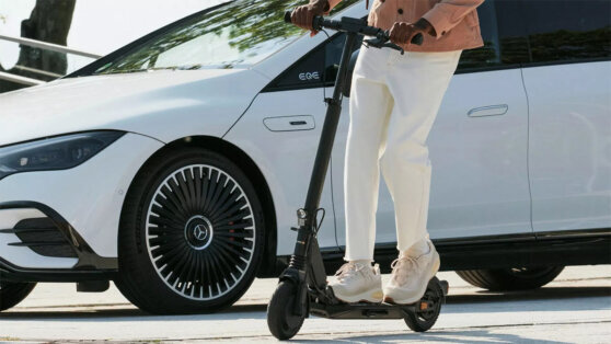    Mercedes-AMG представил электросамокат E-Scooter Вадим Клепнёв