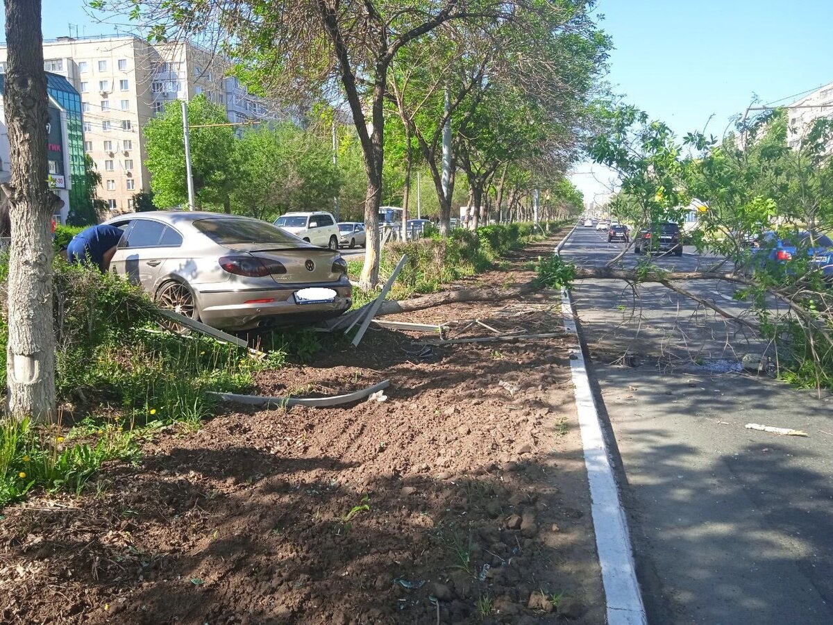    В Оренбурге на Чкалова произошла серьезная авария Кристина Просвиркина