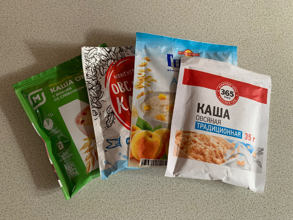 каши на утро