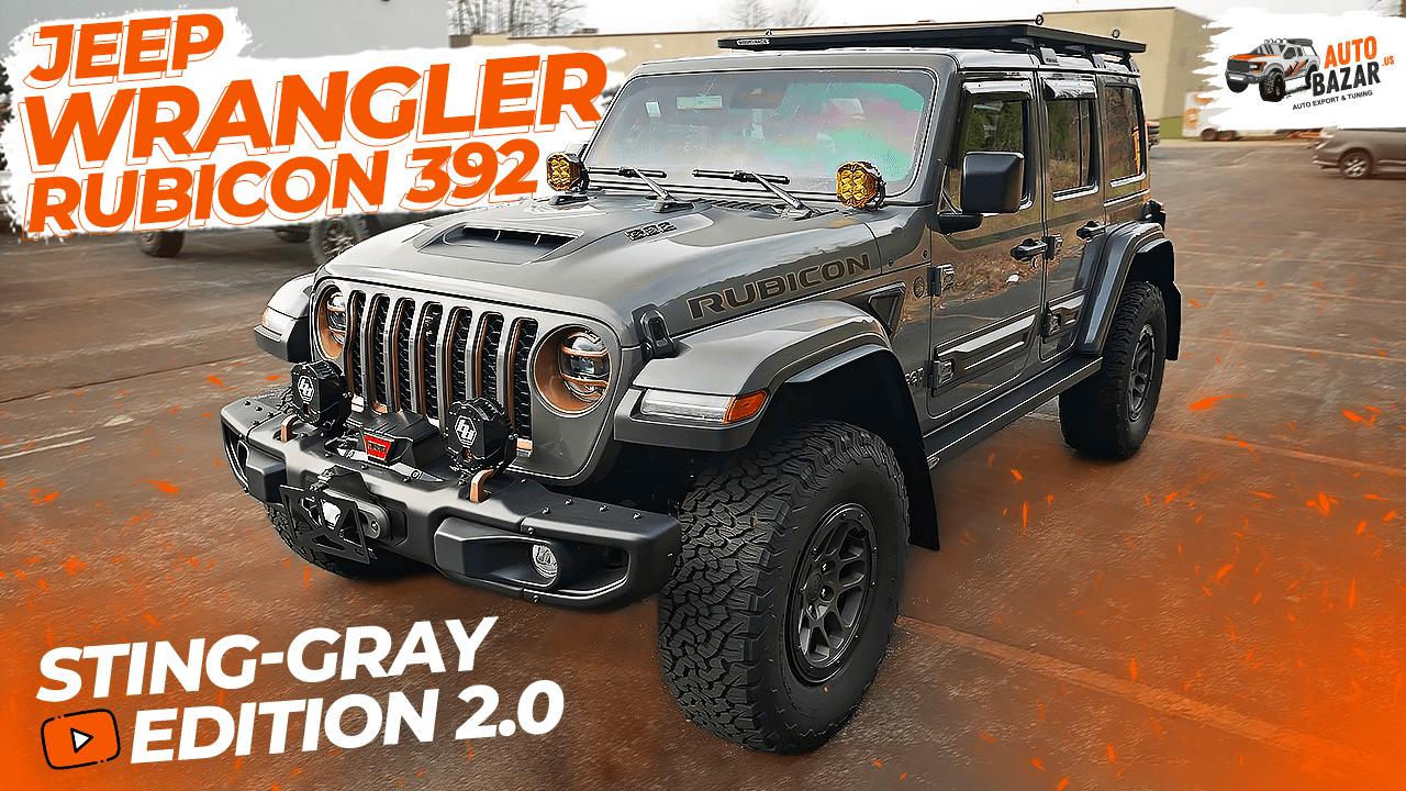 JEEP WRANGLER RUBICON 392 Sting-Gray Edition 2.0: новый тюнинг-проект! |  Wrangler 392 Custom Build