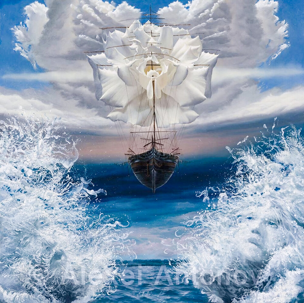 Художник Алексей Антонов "Квартира Вагнера"