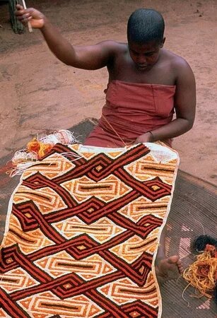 Вот такая геометрия у племени бакуба