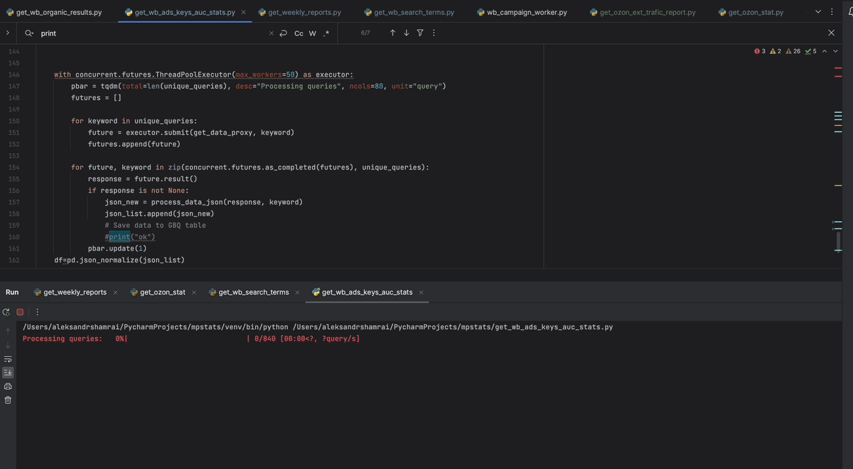 Так собираю статистику по рекламному аукциону
