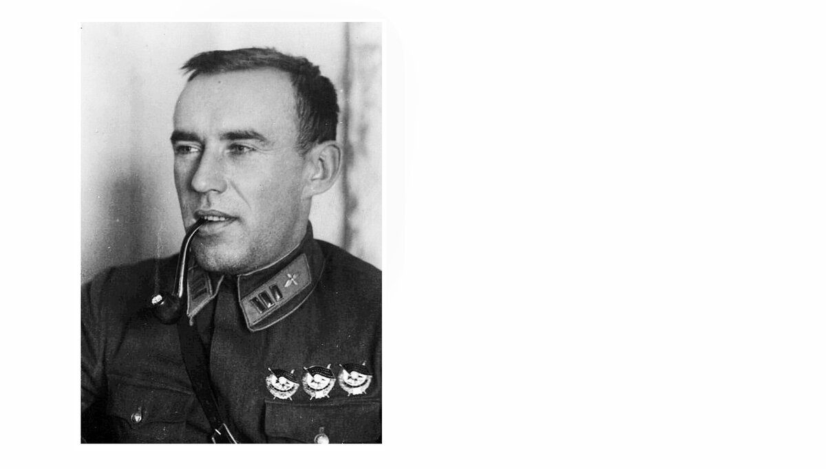 Подплковник. А.С. Писанко. Фото 1942 г.