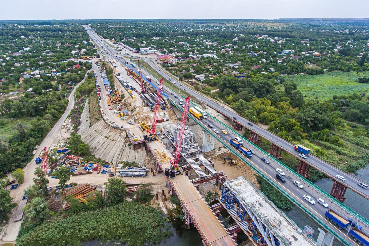 мосты через кубань