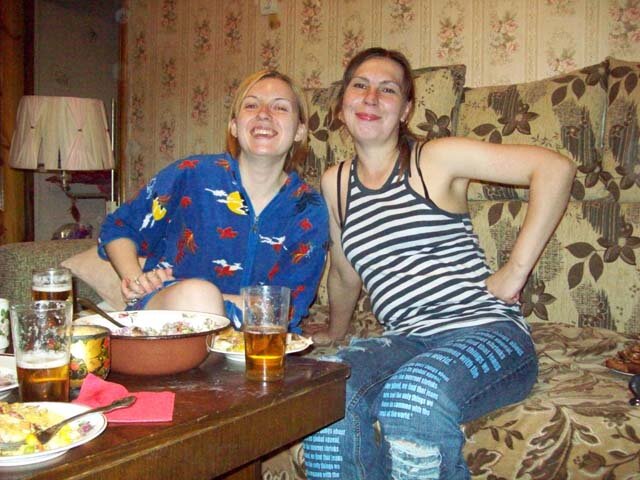 В гостях у подруги - молодость...