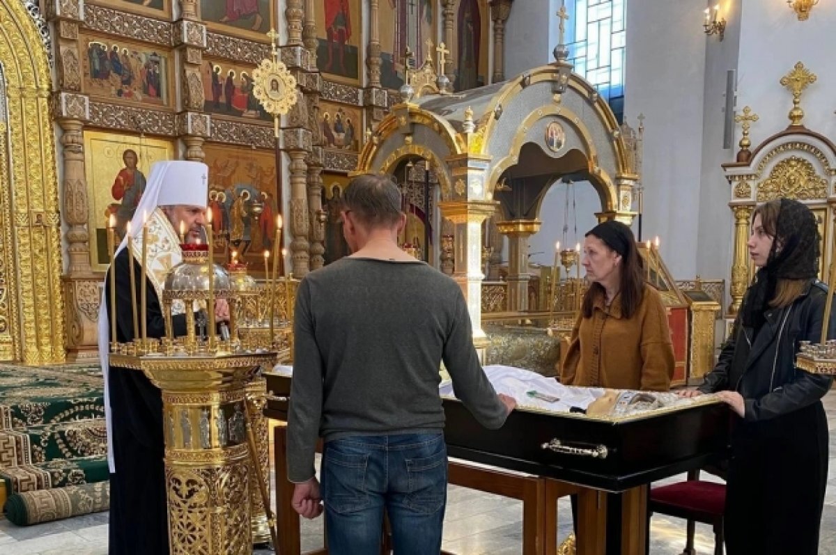    В Твери на территории храма похоронили пономаря Григория Борисова