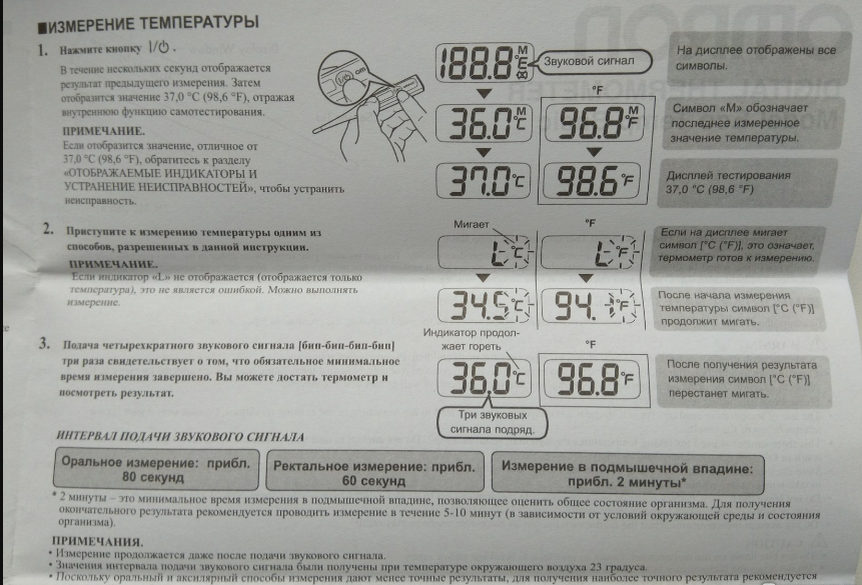 Температура на экране. Электронный градусник Omron инструкция. Электронный термометр Omron инструкция по применению. Градусник Омрон инструкция. Термометр электронный обозначения на дисплее.