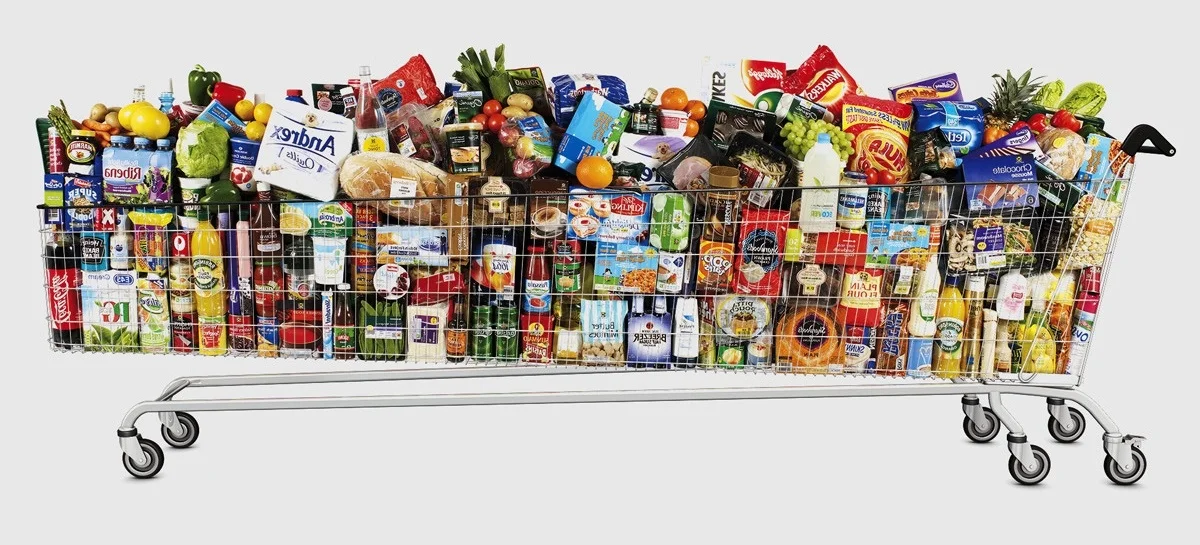 Хорошо, что существует доставка, иначе мои телеги с покупками выглядели бы так :)