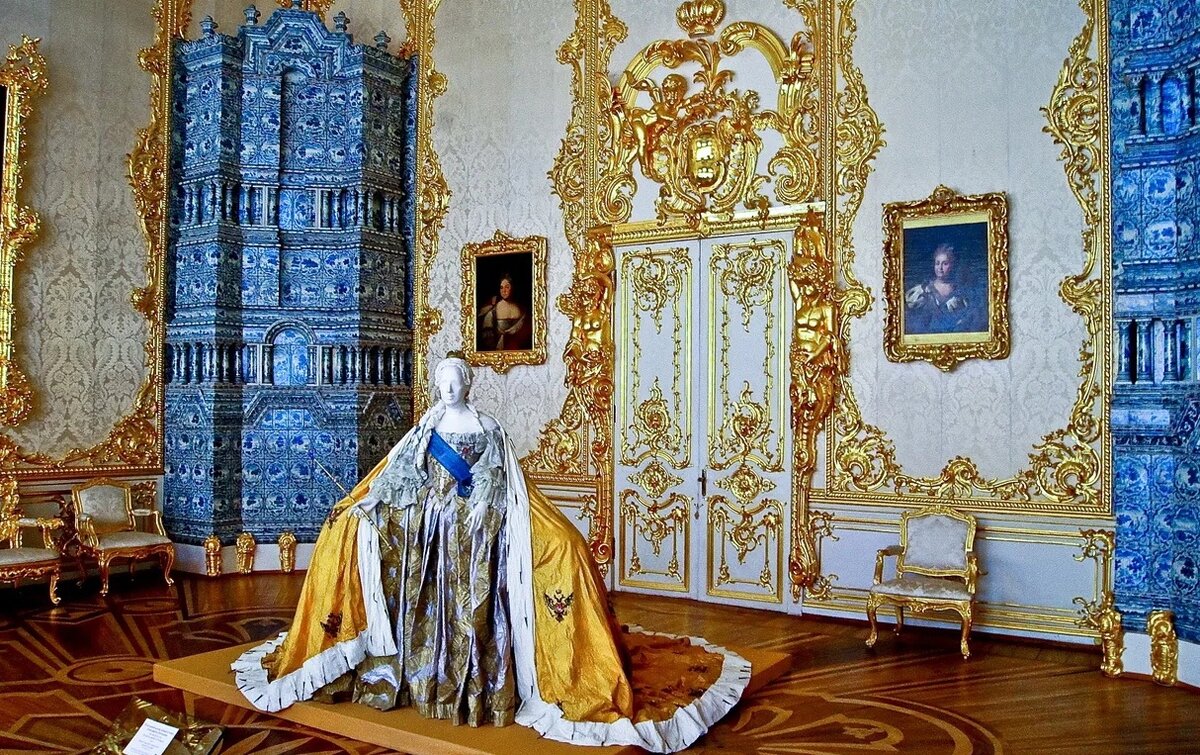 Портретный зал Екатерининского дворца