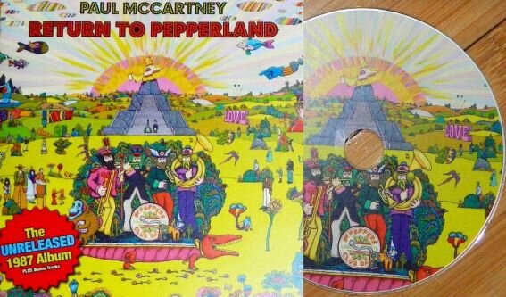 Не реализованный в свое время альбом Paul McCartney "Return To Pepperland", 1987 г.