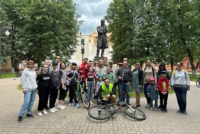    К велозаезду в Клину присоединились известные российские юмористы © Пресс-служба администрации г.о. Клин