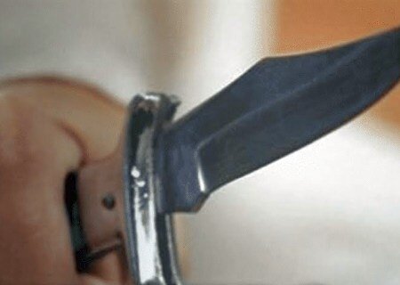    В Киеве полицейские ловили гражданина с ножом и гранатой