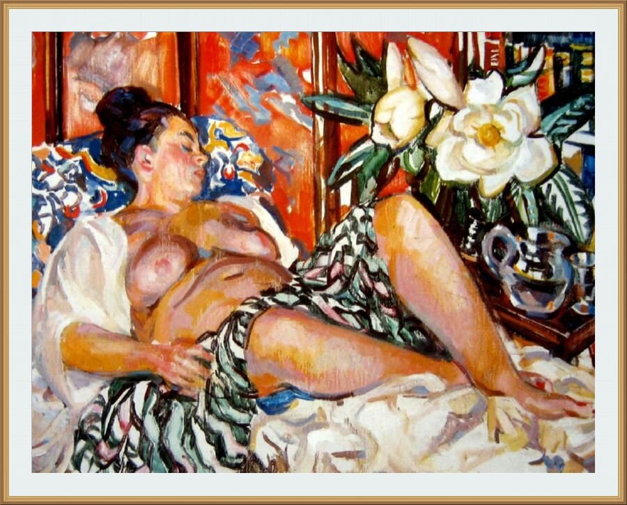  ©  Эвелин Пейдж / Evelyn Page  /  Новая Зеландия /  1899 - 1988 / К сожалению, названия этой работы, материалы, размеры и год создания найти не удалось. – П.М