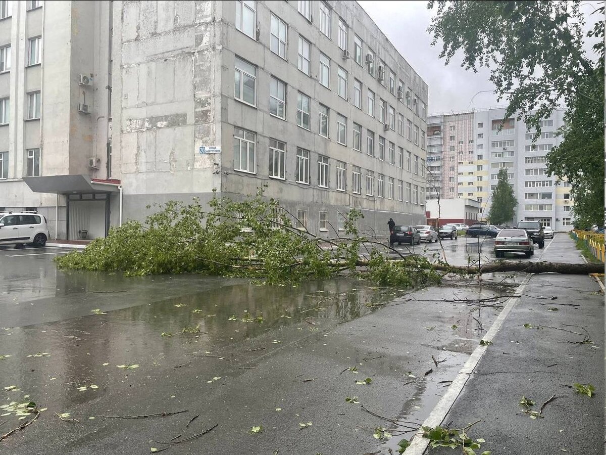    В Югре бушует шквалистый ветер